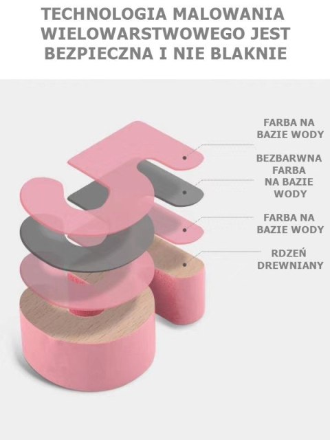 Rybki nakładanka kształty cyfry 4w1