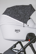 AERO NEW REFLECTIVE 2w1 Tutis wózek wielofunkcyjny - 140 Limited Grey