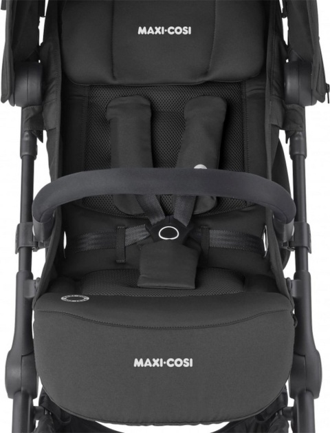 LARA Maxi-Cosi ultra lekka spacerówka 6,3kg szybkie składanie jedną ręką - ESSENTIAL BLACK