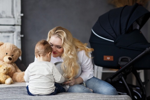 AERO 2w1 Tutis wózek wielofunkcyjny - 105 Cherry