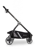 CROX Euro-Cart 2w1 wózek wielofunkcyjny do 22 kg z miękką gondolą - Coal