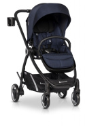 CROX Euro-Cart 2w1 wózek wielofunkcyjny do 22 kg z miękką gondolą - Cosmic Blue