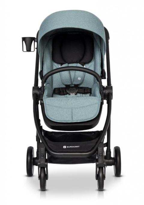 CROX Euro-Cart 2w1 wózek wielofunkcyjny do 22 kg z miękką gondolą - Mineral