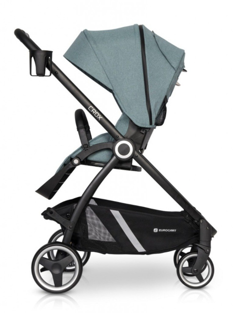 CROX Euro-Cart 2w1 wózek wielofunkcyjny do 22 kg z miękką gondolą - Mineral