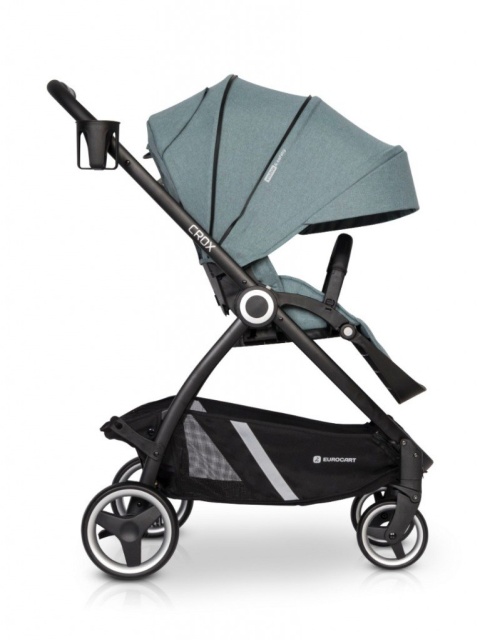 CROX Euro-Cart 2w1 wózek wielofunkcyjny do 22 kg z miękką gondolą - Mineral