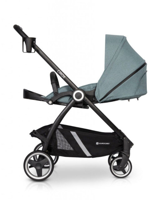 CROX Euro-Cart 2w1 wózek wielofunkcyjny z twardą gondolą do 22 kg - Mineral