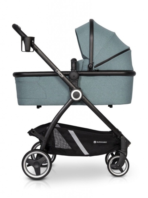 CROX Euro-Cart 2w1 wózek wielofunkcyjny z twardą gondolą do 22 kg - Mineral