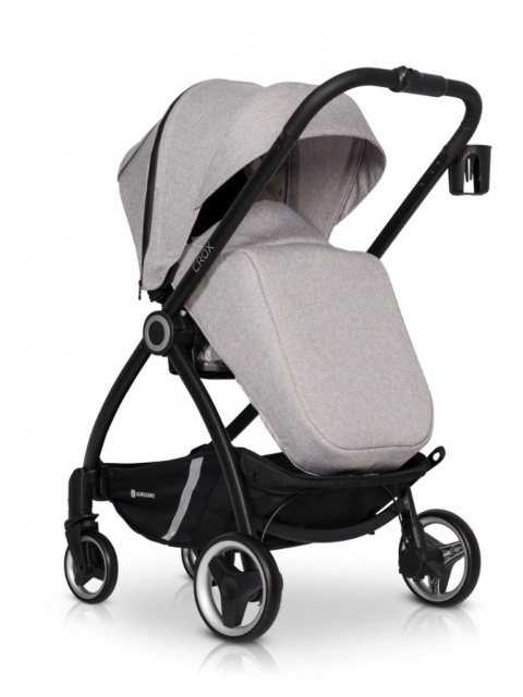 CROX Euro-Cart 2w1 wózek wielofunkcyjny z twardą gondolą do 22 kg - Pearl