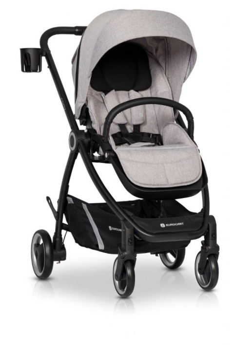 CROX Euro-Cart 2w1 wózek wielofunkcyjny z twardą gondolą do 22 kg - Pearl