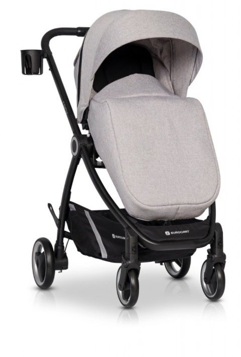 CROX Euro-Cart 2w1 wózek wielofunkcyjny z twardą gondolą do 22 kg - Pearl