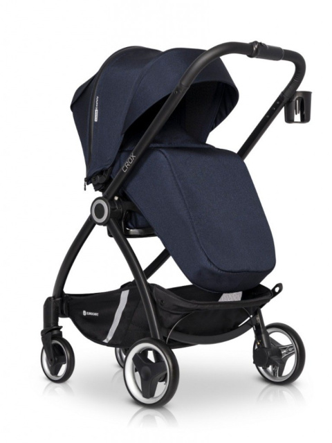 CROX Euro-Cart wózek spacerowy z przekładanym siedziskiem do 22 kg - Cosmic Blue