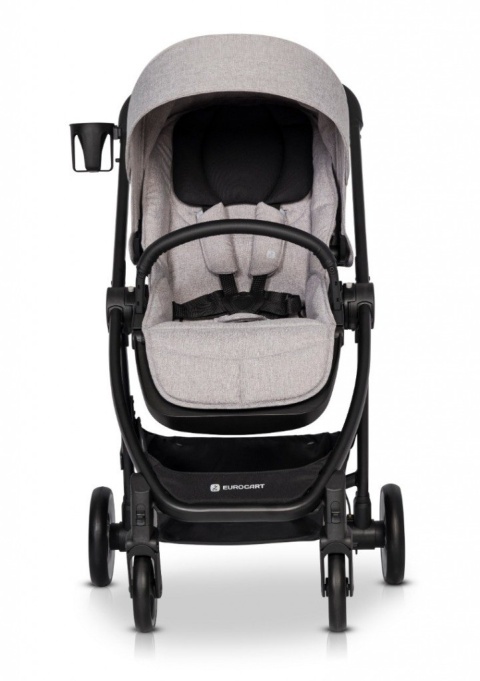 CROX Euro-Cart wózek spacerowy z przekładanym siedziskiem do 22 kg- Pearl