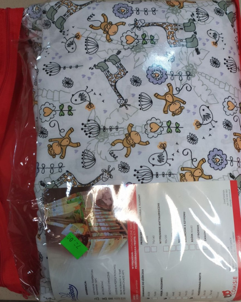 Comisie - Pościel 3 el. rozmiar 100x135 cm - zoo