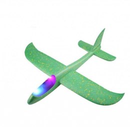 Szybowiec z dwoma trybami latania (roz. 480mm, diody LED) - zielony