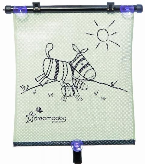 DREAMBABY Dwustronna samochodowa roleta przeciwsłoneczna 41x50