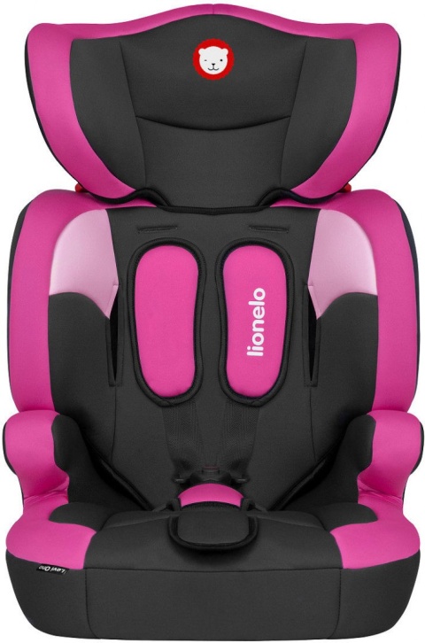 LEVI ONE Lionelo Fotelik samochodowy 9-36 kg - CANDY PINK