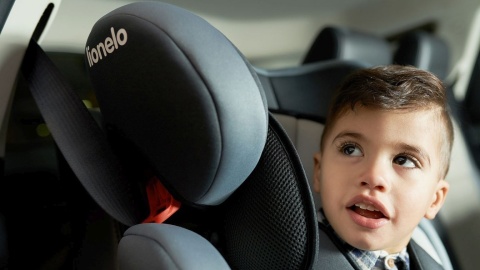 LEVI ONE Lionelo Fotelik samochodowy 9-36 kg - SPORTY BLACK