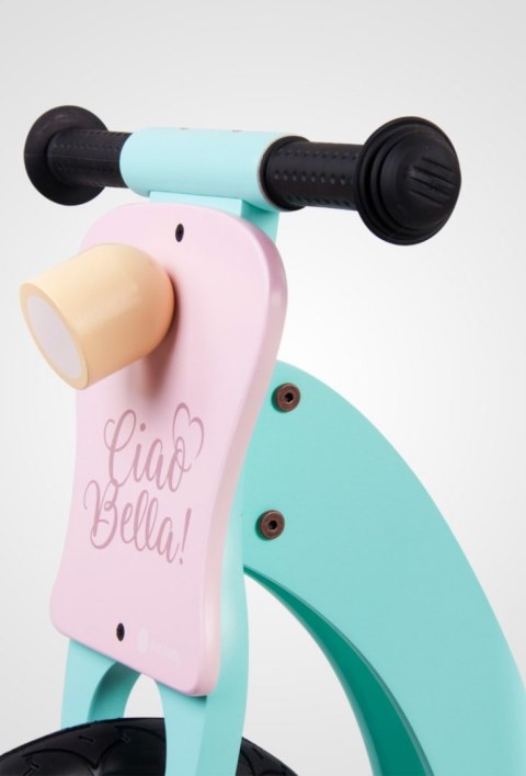 Rowerek biegowy drewniany skuter Ciao Bella