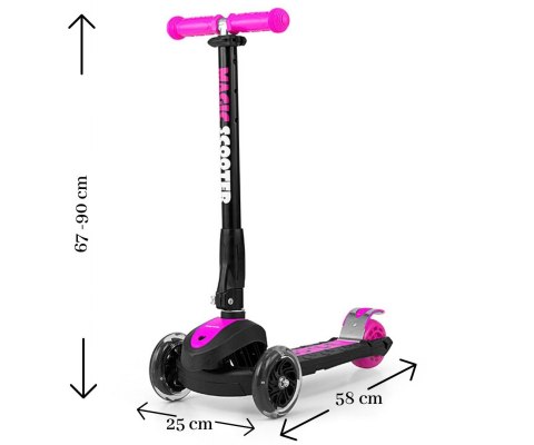 Scooter Magic Pink