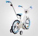 Rowerek dla dzieci 14" Heart bike - biały