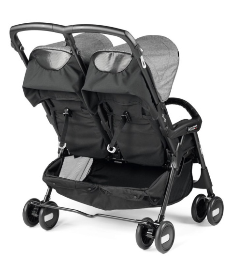 ARIA SHOPPER TWIN CLASSICO Peg Perego 8,3kg wózek bliźniaczy - Cinder