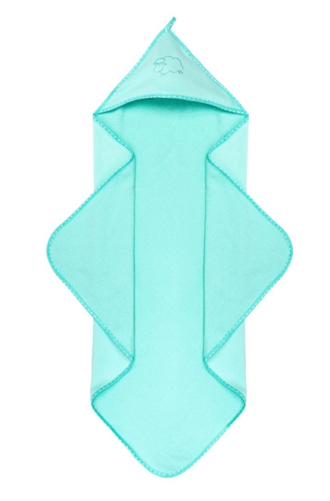 Miękkie okrycie kąpielowe Owieczka Frotte Sensillo - Turkusowy