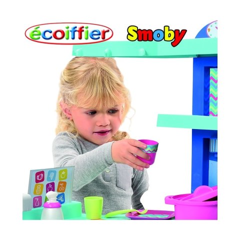 Ecoiffier DUŻA KUCHNIA Modułowa 25 akcesoria