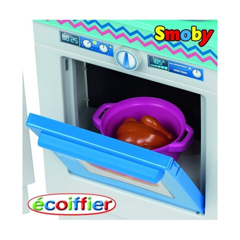 Ecoiffier DUŻA KUCHNIA Modułowa 25 akcesoria