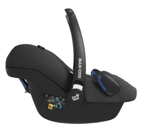 ROCK Maxi-Cosi I-Size do 75cm 0-13kg fotelik samochodowy - Essential Black