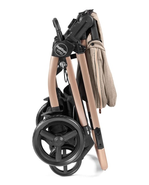 YPSI Combo Peg Perego wózek głęboko-spacerowy z przekładanym siedziskiem - Mon Amour