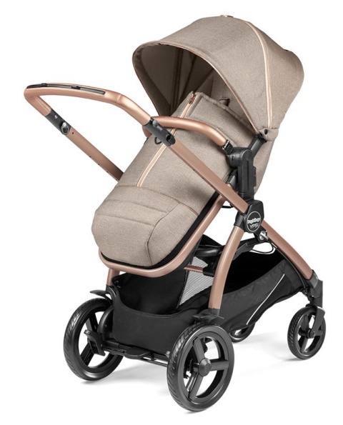 YPSI Combo Peg Perego wózek głęboko-spacerowy z przekładanym siedziskiem - Mon Amour