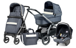 BOOK 51 S POP-UP MODULAR 3w1 Peg Perego LUXE MIRAGE (Book 51 S, Culla Pop-Up, Pop-Up, fot. Primo Viaggio i-Size+baza iso-fix)