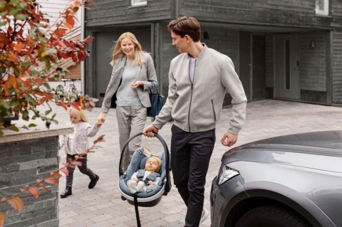 BeSafe iZi Go Modular X1 i-Size fotelik samochodowy 0-13 kg - Niebieski melange