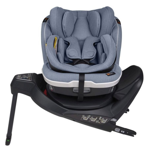 BeSafe iZi Twist B i-Size obrotowy fotelik samochodowy 0-18 kg - niebieski melange