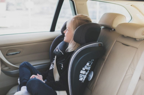 IZi Flex FIX i-Size Fotelik samochodowy BeSafe 15-36 KG - Niebieski melange