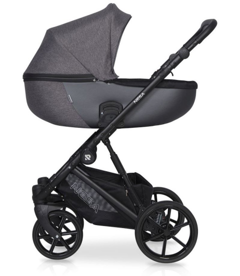 NESA RIKO 2w1 Wózek głęboko-spacerowy - ANTHRACITE