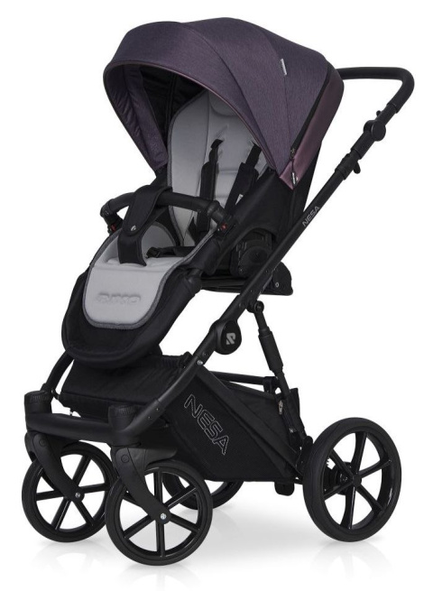 NESA RIKO 2w1 Wózek głęboko-spacerowy - PLUM