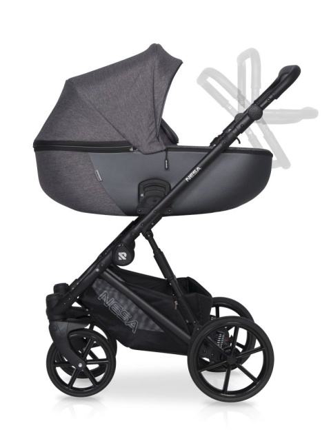 NESA RIKO 2w1 Wózek głęboko-spacerowy - PLUM