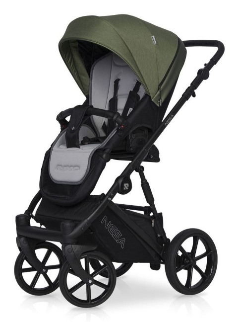 NESA RIKO 3w1 Wózek głęboko-spacerowy z fotelikiem KITE - JUNGLE