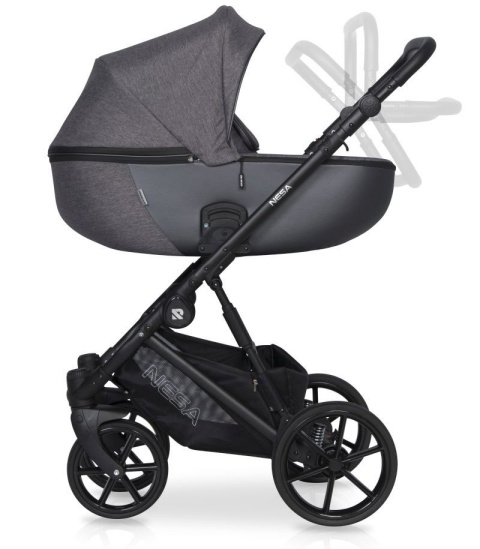 NESA RIKO 3w1 Wózek głęboko-spacerowy z fotelikiem KITE - JUNGLE