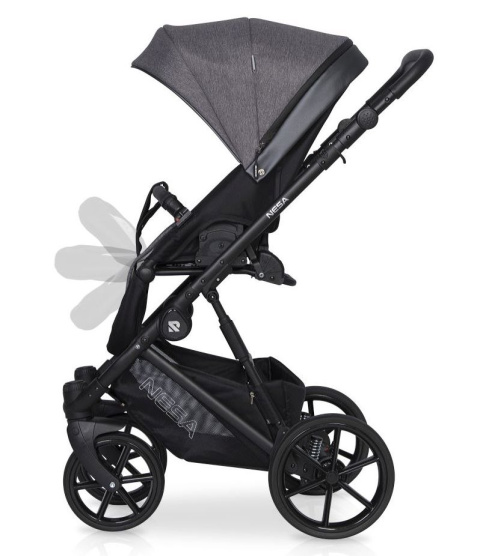 NESA RIKO 3w1 Wózek głęboko-spacerowy z fotelikiem KITE - JUNGLE