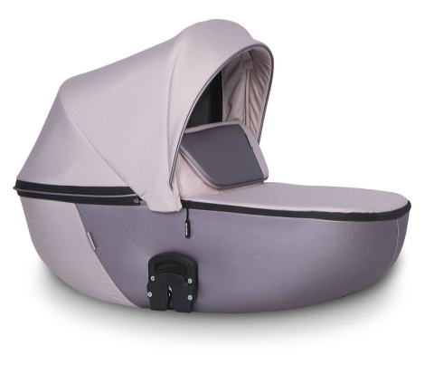 NESA RIKO 3w1 Wózek głęboko-spacerowy z fotelikiem KITE - PEARL PINK
