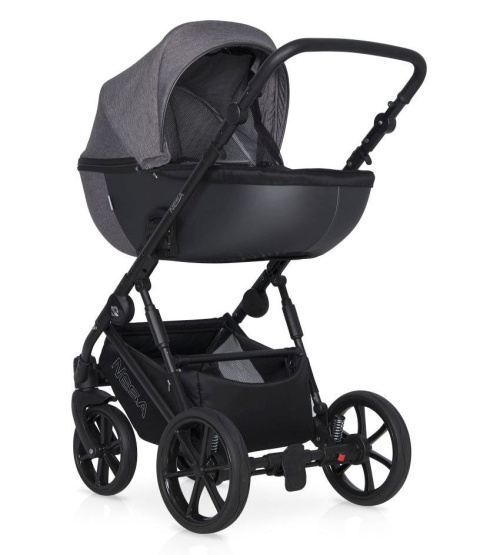 NESA RIKO 3w1 Wózek głęboko-spacerowy z fotelikiem KITE - PEARL PINK