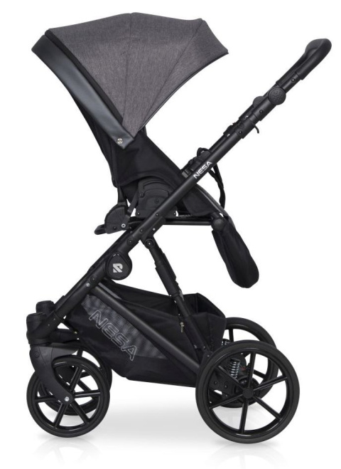 NESA RIKO 3w1 Wózek głęboko-spacerowy z fotelikiem KITE - PEARL PINK