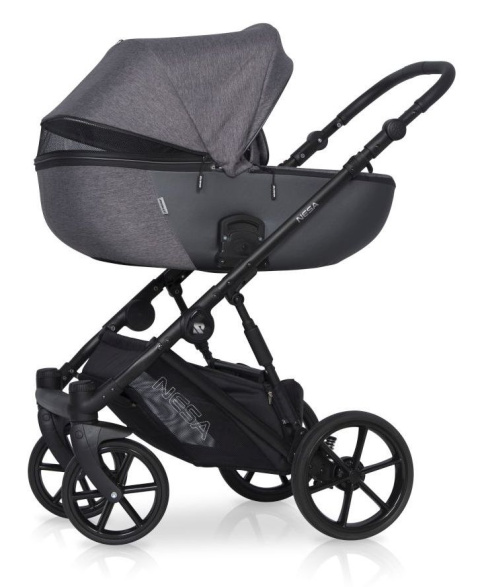 NESA RIKO 3w1 Wózek głęboko-spacerowy z fotelikiem KITE - PLUM