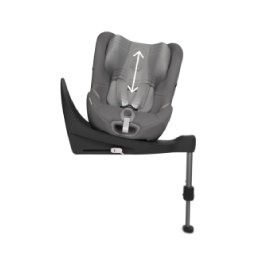 SIRONA S I-SIZE Cybex fotelik od urodzenia do ok. 4 lat - Soho Grey