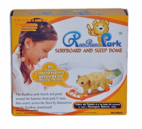 Zestaw Dla Chomików Run Run - Deska, Deskorolka, Nosidełko, Łóżeczko