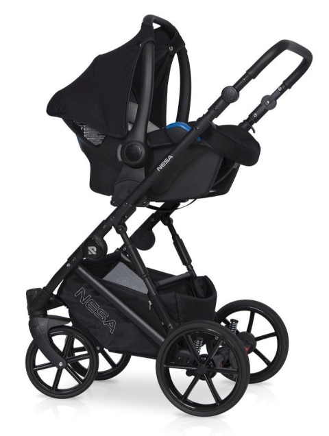 NESA RIKO 3w1 Wózek głęboko-spacerowy z fotelikiem KITE - ANTHRACITE