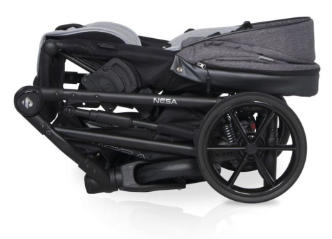 NESA RIKO 3w1 Wózek głęboko-spacerowy z fotelikiem KITE - ANTHRACITE