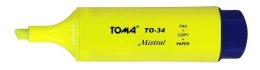 Zakreślacz TOMA Mistral żółty p10